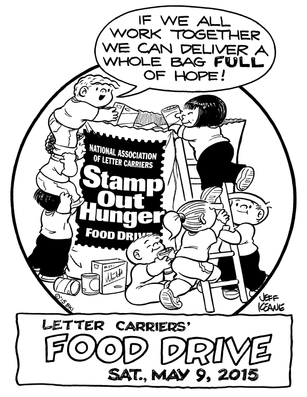 Food Drive 2015 coloring page